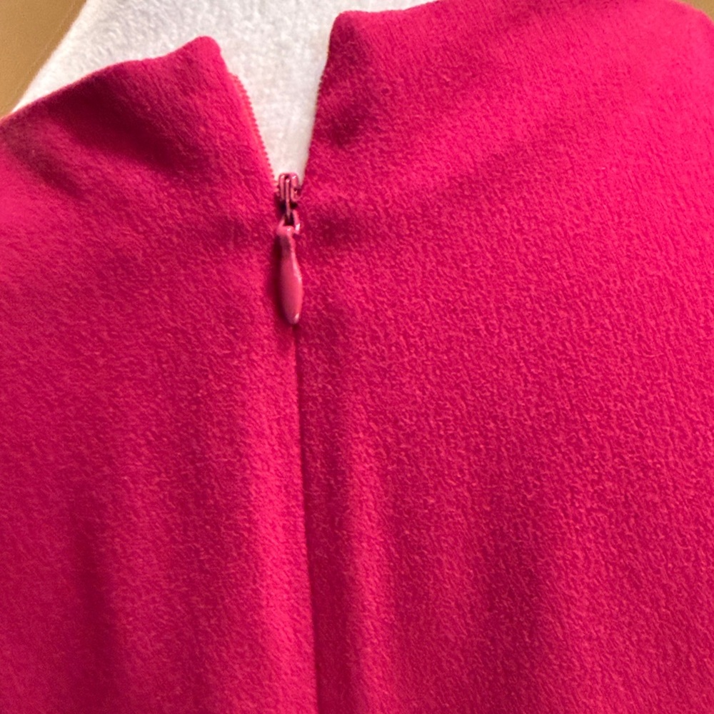 Trina Turk Andromeda 2 Shift Dress 8 Bold Mod  Planetary Pink 60’s Style - Picture 4 of 9